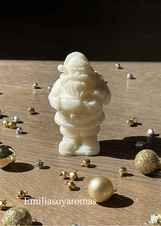 Santa claus candle